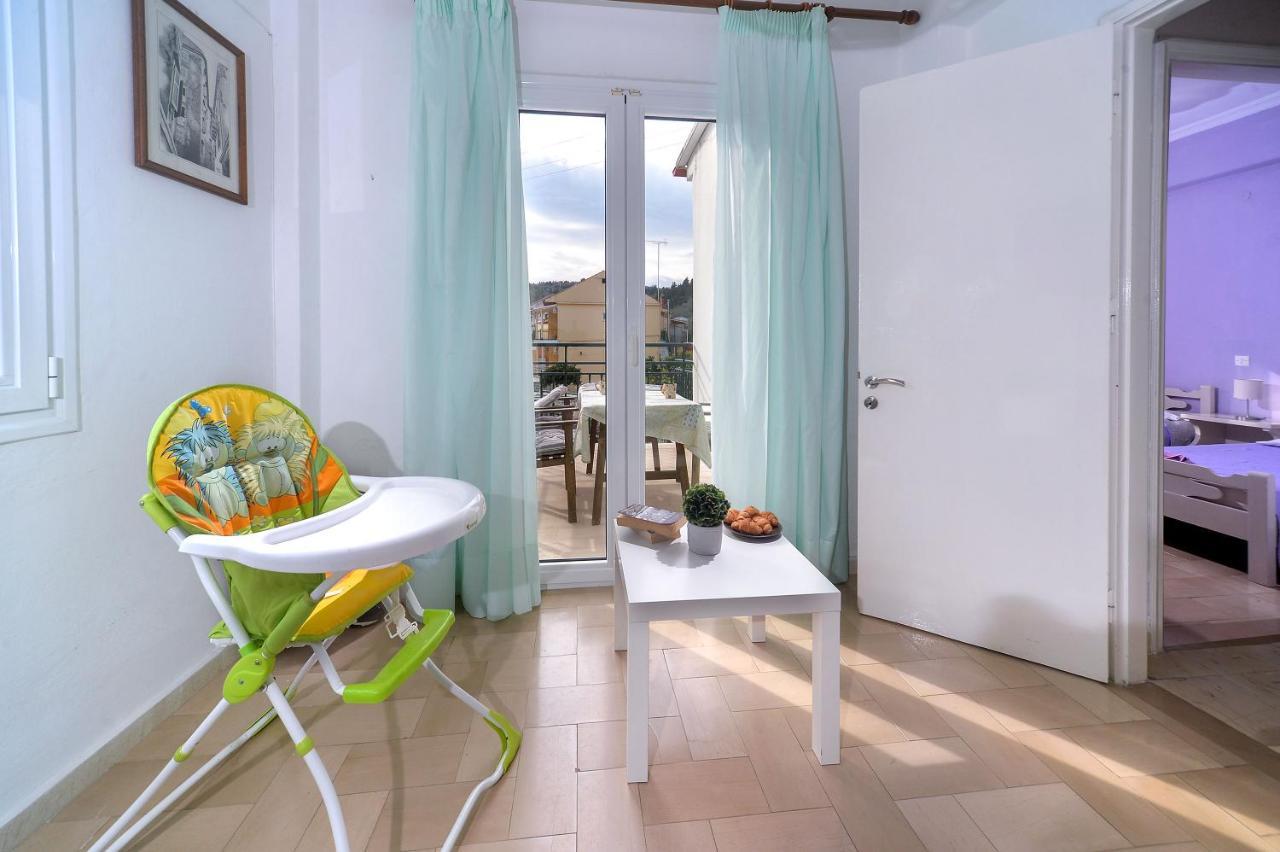 Penelope - Loggos Apartments Longós Dış mekan fotoğraf