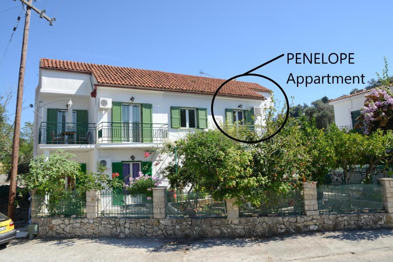Penelope - Loggos Apartments Longós Dış mekan fotoğraf